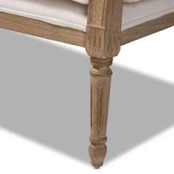 Clemence Upholstered Whitewashed Wood Sofa Loveseat Ivory/Oak - Baxton Studio 12 Clemence Upholstered Whitewashed Wood Sofa Loveseat Ivory/Oak - Baxton Studio -Urban Dwell Gear Outlet Store GUEST 00d89efc 3a10 4868 ab3f 5ddc162dccd3