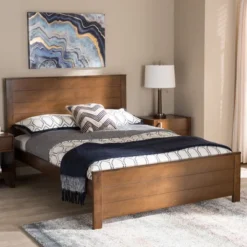 Catalina Modern Classic Mission Style Finished Wood Platform Bed - Baxton Studio 12 Catalina Modern Classic Mission Style Finished Wood Platform Bed - Baxton Studio -Urban Dwell Gear Outlet Store GUEST 00f3eb95 1918 4539 92c9 ce895f4cead5