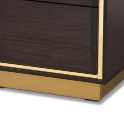 Cormac Wood And Metal 5 Drawer Storage Chest - Baxton Studio -Urban Dwell Gear Outlet Store GUEST 02f43f54 b845 4080 9eeb e4c3ee9cee24
