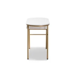 Mabel Metal Console Table With Faux Marble Tabletop Gold - Baxton Studio 9 Mabel Metal Console Table With Faux Marble Tabletop Gold - Baxton Studio -Urban Dwell Gear Outlet Store GUEST 03bf758a 0e86 426a a85b 104f1234fd9c