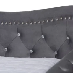Abbie Velvet Fabric Upholstered Crystal Tufted Daybed - Baxton Studio 9 Abbie Velvet Fabric Upholstered Crystal Tufted Daybed - Baxton Studio -Urban Dwell Gear Outlet Store GUEST 0423f537 0eec 4dc9 b8ca b888f77d7826
