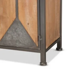 Laurel Wood 3 Drawer Cabinet Gray/Brown - Baxton Studio -Urban Dwell Gear Outlet Store GUEST 05aba734 bc48 42b7 b261 4c5b1e69c9ca