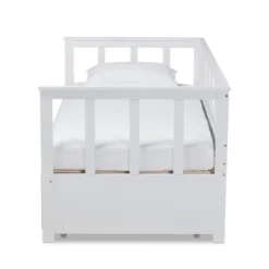 Twin To King Kendra Expandable Daybed With Storage Drawers White - Baxton Studio -Urban Dwell Gear Outlet Store GUEST 06397290 17bb 4a2a b245 66f8b2883dfe