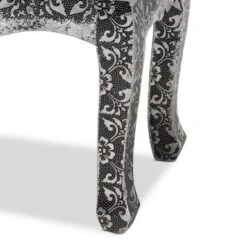 Wycliff Metal And Mirrored Glass 2 Drawer Nightstand Dark Gray/Silver - Baxton Studio -Urban Dwell Gear Outlet Store GUEST 06c32dd7 08ab 4e28 a689 d2db0cb8f653