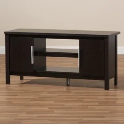 Marley Modern And Contemporary Finished TV Stand For TVs Up To 47" Dark Brown - Baxton Studio 14 Marley Modern And Contemporary Finished TV Stand For TVs Up To 47" Dark Brown - Baxton Studio -Urban Dwell Gear Outlet Store GUEST 06eeb8b1 971c 4a79 b00c 26676be6cc86