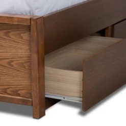 Elin Wood Platform Storage Bed With Drawers Dark Gray/Walnut - Baxton Studio 18 Elin Wood Platform Storage Bed With Drawers Dark Gray/Walnut - Baxton Studio -Urban Dwell Gear Outlet Store GUEST 071e2cf4 c14b 41fe a5e6 5280733dc9f4