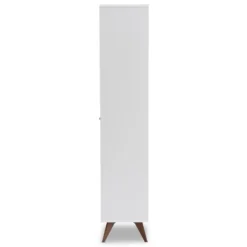 Baxton Studio Serafino And Walnut Finished Wood Wine Cabinet White/Brown - BaxtonStudio 13 Baxton Studio Serafino And Walnut Finished Wood Wine Cabinet White/Brown - BaxtonStudio -Urban Dwell Gear Outlet Store GUEST 072c2365 c709 4047 a96e e5f0e7fa951d