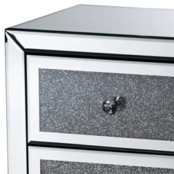 Talan 3 Drawers Mirrored Nightstand - Baxton Studio 9 Talan 3 Drawers Mirrored Nightstand - Baxton Studio -Urban Dwell Gear Outlet Store GUEST 075da80c 17cd 493b 8e10 e71b1a3a40a0