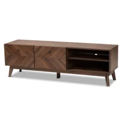 Hartman Wood TV Stand For TVs Up To 60" Walnut Brown - Baxton Studio -Urban Dwell Gear Outlet Store GUEST 0779c89e b2d6 4c56 bf41 18899921a4d1