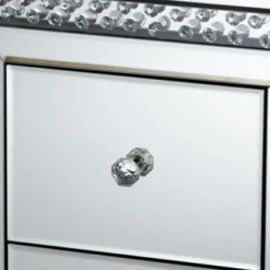 Baxton Studio Mina Mirrored 2 Drawer Nightstand Bedside Table Silver - BaxtonStudio -Urban Dwell Gear Outlet Store GUEST 07d728e0 4835 4e95 99f7 8873597344bd