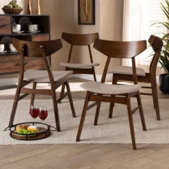 Set Of 4 Danica Dining Chair - Baxton Studio -Urban Dwell Gear Outlet Store GUEST 0a261c34 1168 443e bc25 e4a23cfa6eca