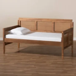 Twin Toveli Wood Daybed Ash Walnut - Baxton Studio -Urban Dwell Gear Outlet Store GUEST 0a846a82 62eb 401b 9591 a7dc3ec64b14