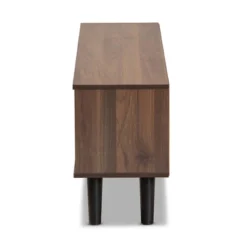 Mallory Two-Tone Wood TV Stand For TVs Up To 50" Gray/Walnut - Baxton Studio -Urban Dwell Gear Outlet Store GUEST 0ab11dcd 2213 4d5a a2a9 ecfacf97ef14