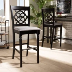 Set Of 2 Alexandra Barstool - Baxton Studio -Urban Dwell Gear Outlet Store GUEST 0cb53a06 2791 4c5f 96bc a3c947490168