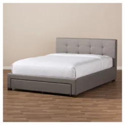 Brandy Modern And Contemporary Fabric Upholstered Platform Bed With Storage Drawer - Baxton Studio 13 Brandy Modern And Contemporary Fabric Upholstered Platform Bed With Storage Drawer - Baxton Studio -Urban Dwell Gear Outlet Store GUEST 0fa15313 2d73 415d acb3 dded806eb812