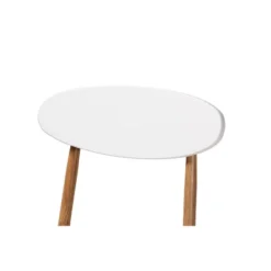 5pc Wayne White And Walnut Metal Dining Set Gray - Baxton Studio -Urban Dwell Gear Outlet Store GUEST 1018b36f d6d2 4e62 8ed4 a35a0767fb81