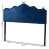 Nadeen Velvet Headboard - Baxton Studio
