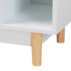 Russell Two-Tone Wood 2 Door Sideboard White/Oak Brown - Baxton Studio -Urban Dwell Gear Outlet Store GUEST 138f3455 bba6 4e85 a45d 0f0865620246