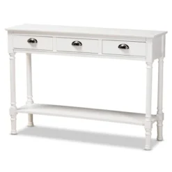 Garvey Wood 3 Drawer Entryway Console Table - Baxton Studio 19 Garvey Wood 3 Drawer Entryway Console Table - Baxton Studio -Urban Dwell Gear Outlet Store GUEST 16453017 8815 4738 8e6e 7e408c34764c