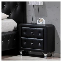 Stella Crystal Modern Nightstand - Baxton Studio -Urban Dwell Gear Outlet Store GUEST 1759f25a 8a6b 40aa 8103 eb39883e5a40