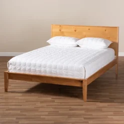 Marana Wood Platform Bed Brown - Baxton Studio -Urban Dwell Gear Outlet Store GUEST 19453dc4 7efa 4e75 b707 0563236ad132