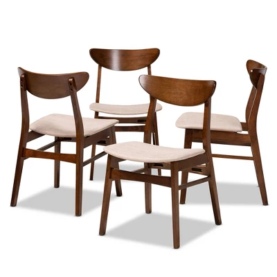 Set Of 4 Parlin Dining Chair - Baxton Studio 6 Set Of 4 Parlin Dining Chair - Baxton Studio - Image 6