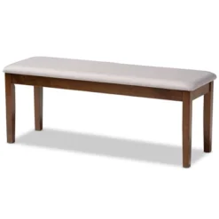 Teresa Fabric Upholstered And Wood Dining Bench - Baxton Studio 14 Teresa Fabric Upholstered And Wood Dining Bench - Baxton Studio -Urban Dwell Gear Outlet Store GUEST 1e684b51 e874 4302 8f09 d5bd38f3820d