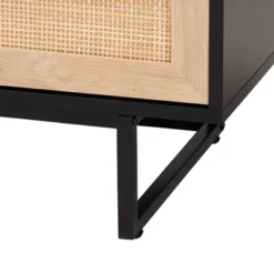 Declan Wood And Natural Rattan 3 Door TV Stand Espresso Brown/Black - Baxton Studio 13 Declan Wood And Natural Rattan 3 Door TV Stand Espresso Brown/Black - Baxton Studio -Urban Dwell Gear Outlet Store GUEST 1fbacd24 dae8 4d62 b81a b39f1363d6e1