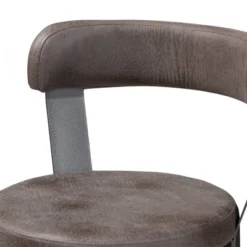 Set Of 2 Arcene Antique Faux Leather Swivel Barstools Gray/Black - Baxton Studio -Urban Dwell Gear Outlet Store GUEST 21d3b9ac c4d8 4547 8579 3aeb89586e22