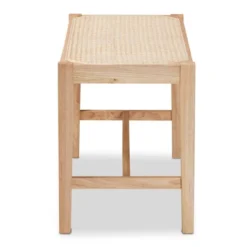 Danyl Wood Rattan Accent Bench Oak Brown - Baxton Studio 13 Danyl Wood Rattan Accent Bench Oak Brown - Baxton Studio -Urban Dwell Gear Outlet Store GUEST 225460c7 e9c9 4f29 bfe8 53296c2c36c1