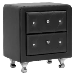 Stella Crystal Modern Nightstand - Baxton Studio -Urban Dwell Gear Outlet Store GUEST 2391c101 2661 4e6c 9652 287cab0017dd