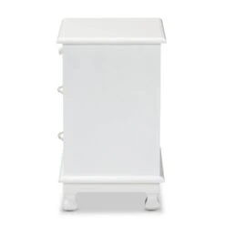 Layton Wood 3 Drawer Nightstand White - Baxton Studio -Urban Dwell Gear Outlet Store GUEST 23c13d1f cbb1 471e 8c0a 024d875d6c94