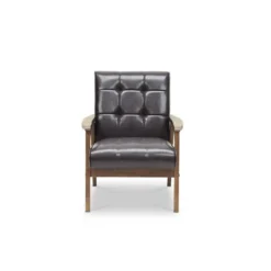 Mid-Century Masterpieces Club Chair Brown - Baxton Studio -Urban Dwell Gear Outlet Store GUEST 24b5d908 bc3e 4b35 b4d5 90731b170205