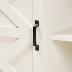 Nadia Wood And Metal 2 Door Sideboard Buffet White/Black - Baxton Studio -Urban Dwell Gear Outlet Store GUEST 264cd2eb 6a8a 4a20 b377 a274549e5eb6