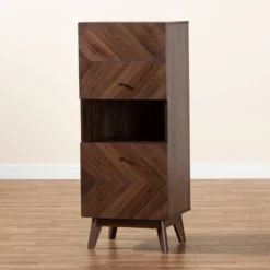 Hartman Wood Storage Cabinet Walnut Brown - Baxton Studio -Urban Dwell Gear Outlet Store GUEST 27643ccc 1a0c 4173 9390 4e0e713445b1