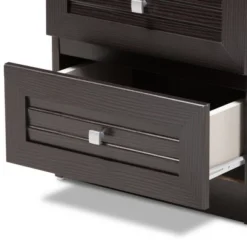 Carine Modern And Contemporary Finished 2 Drawer Nightstand Dark Brown - Baxton Studio -Urban Dwell Gear Outlet Store GUEST 291224f8 9aa6 417c b5cc f7c3ba5664a5