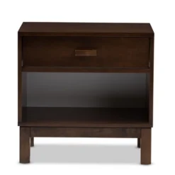Deirdre Modern And Contemporary Wood 1 Drawer Nightstand - Baxton Studio 13 Deirdre Modern And Contemporary Wood 1 Drawer Nightstand - Baxton Studio -Urban Dwell Gear Outlet Store GUEST 29694509 6a8d 4f0a be40 5b67bb8e02a4