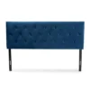 Felix Velvet Fabric Upholstered Headboard - Baxton Studio