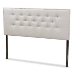 Windsor Modern And Contemporary Fabric Upholstered Headboard Beige - Baxton Studio -Urban Dwell Gear Outlet Store GUEST 2d8c1390 b175 4cda 8291 c852a25f28a8