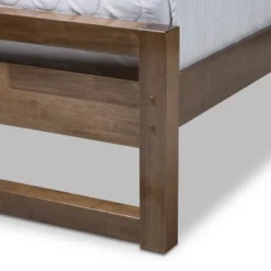 King Torino Mid Century Modern Solid Wood Open Frame Style Platform Bed Brown - Baxton Studio 10 King Torino Mid Century Modern Solid Wood Open Frame Style Platform Bed Brown - Baxton Studio -Urban Dwell Gear Outlet Store GUEST 326495c7 977f 4670 bfce d18bac855a1f