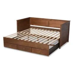 Twin To King Thomas Expandable Daybed With Storage Drawers - Baxton Studio 20 Twin To King Thomas Expandable Daybed With Storage Drawers - Baxton Studio -Urban Dwell Gear Outlet Store GUEST 32cf7430 cbf6 40e7 b476 2c80548b6585