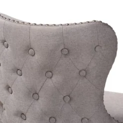 2pc Gradisca Wood Swivel Counter Stool Set Gray/Walnut Brown - Baxton Studio -Urban Dwell Gear Outlet Store GUEST 35221013 2ac9 48a9 9535 a24c4425f915