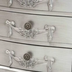 Callen Brushed Wood 4 Drawer Nightstand Silver - Baxton Studio -Urban Dwell Gear Outlet Store GUEST 373380d8 22fe 4a76 ae3e 6d6d382bd333