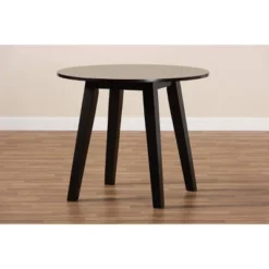 35" Ela Wide Round Wood Dining Table - Baxton Studio -Urban Dwell Gear Outlet Store GUEST 3a20be65 97a1 4391 bdb9 c74679b03f7b