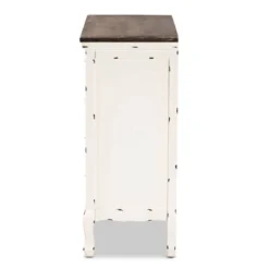 Levron Two-Tone Wood 5 Drawer Storage Cabinet Walnut Brown/White - Baxton Studio 13 Levron Two-Tone Wood 5 Drawer Storage Cabinet Walnut Brown/White - Baxton Studio -Urban Dwell Gear Outlet Store GUEST 3a387a0d 5b15 47c0 857a da1c69b412e3