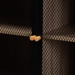 Asher Wood And Metal 2 Door Sideboard Dining Cabinet Natural Brown/Black - Baxton Studio -Urban Dwell Gear Outlet Store GUEST 3bae5441 d8bd 4c11 b8a1 41b2ed2bd13a