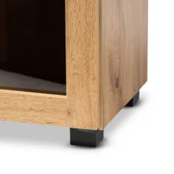 Mason Wood 2 Door Storage Cabinet With Glass Doors Oak Brown/Black - Baxton Studio 7 Mason Wood 2 Door Storage Cabinet With Glass Doors Oak Brown/Black - Baxton Studio -Urban Dwell Gear Outlet Store GUEST 3e0526f3 be37 47b7 acd1 aba13ccff1f5
