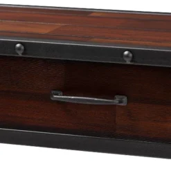 2 Drawer Jana Dining Room Server Brown - Baxton Studio