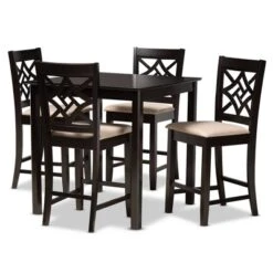 5pc Nicolette Wood Pub Set - Baxton Studio 19 5pc Nicolette Wood Pub Set - Baxton Studio -Urban Dwell Gear Outlet Store GUEST 3f6d8630 d16d 4b4a 9274 8028c6d74d36