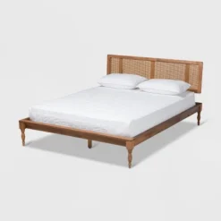Romy Wood Platform Bed Ash Walnut - Baxton Studio -Urban Dwell Gear Outlet Store GUEST 3fa36ba8 2ebf 440d 9a72 dfc6690554a2